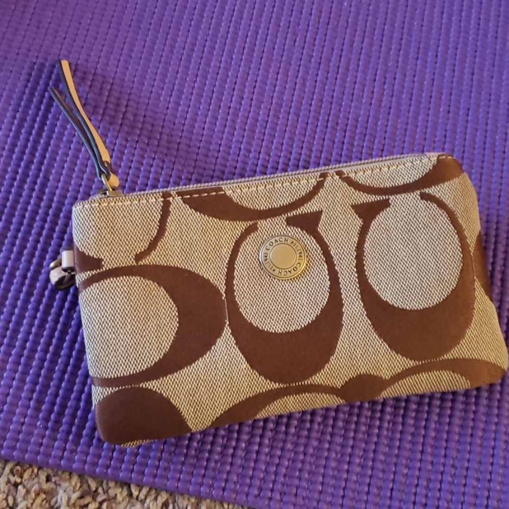 Coach wristlet